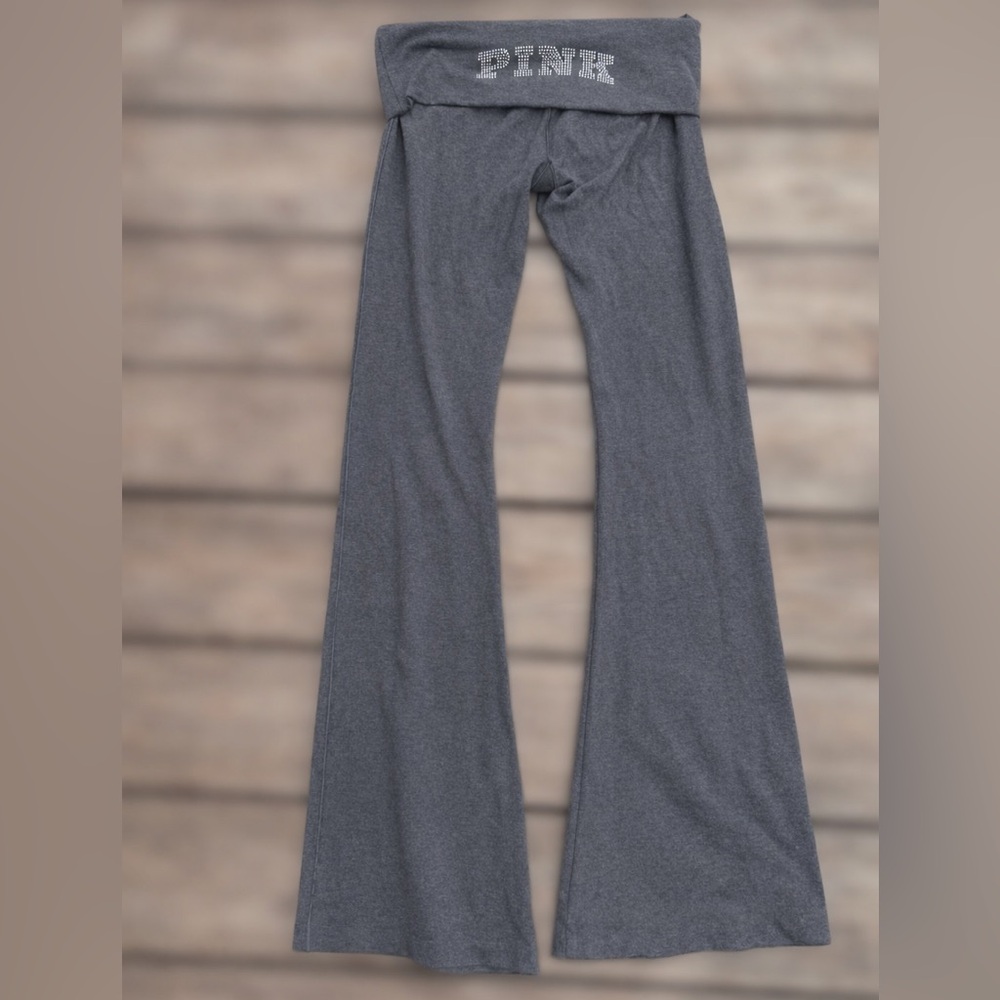 Victoria Secret Pink Flared Leggings 🩶